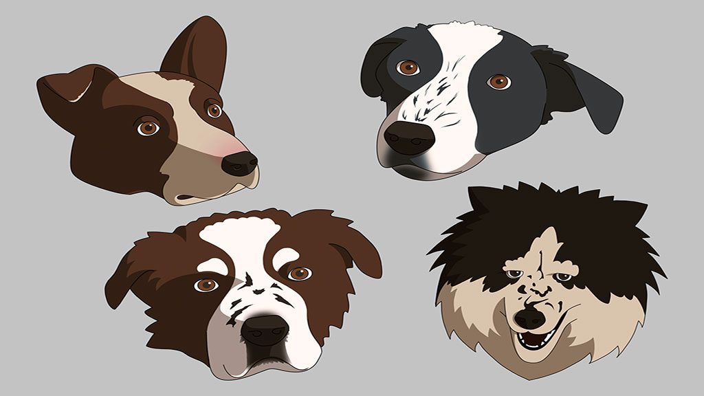 Cartoon Style Pet Portrait Cartoon Style Pet Portrait By WRBC-Illustration.co.uk